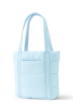 Lands End Wanderweight Ultralight Packable Tote Bag in Soft Ice Blue at Nordstrom