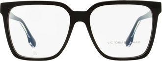 Victoria Beckham VB2669 Large Square Acetate Eyeglasses - Black
