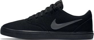 Nike Check Solarsoft Canvas SB Triple Black 843896-002