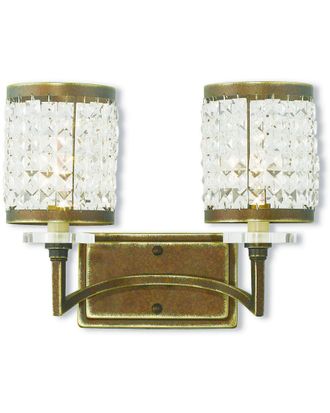 Livex Lighting Livex Grammercy 2-Light Palatial Bronze Bath-Light