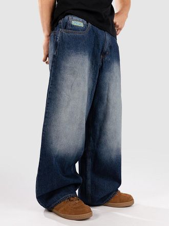 Empyre Sk8 Ultra Wide Jeans blau