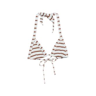 Frankies Bikinis Bikinis, female, Multicolor, Size: M Ribbed Triangle Bikini Top