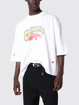 Willy Chavarria T-shirt in cotone con stampa grafica e vestibilit&agrave; relaxed