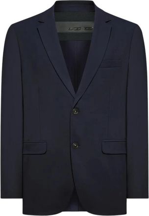 Roberto Ricci Design Stretch Surflex Enkellange Jas - Heren - Blazers - Blauw - 2XL - Jassen