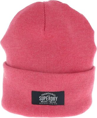 Superdry Hats - Dames - Hoeden - Roze - ONE Size - Polyester - Accessoires