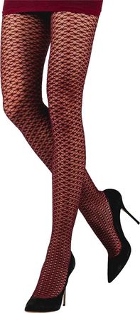 Emilio Cavallini Concentric Circles Double Net Tights