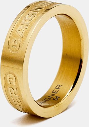 Aigner Gold Tone Band Ring