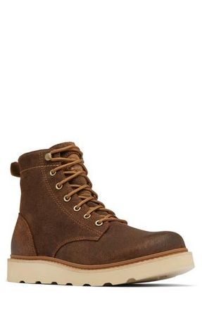 Sorel Slabtown 62 Waterproof Moc Toe Boot in Velvet Tan/Tawny Buff at Nordstrom Rack, Size 9