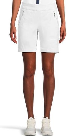 Jamie Sadock Skinnylicious 18 Pull-on Shorts Womens Shorts Sugar : 6 7.5, Nylon/Rayon/Spandex