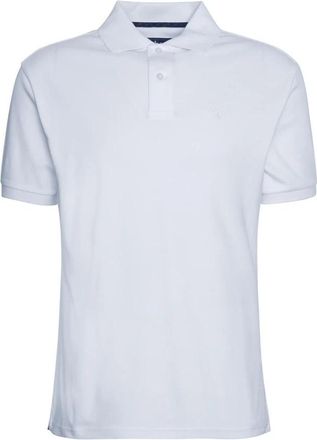 Barbour Klassieke Interlock Polo Shirt Wit - Heren - Polos - Wit - XL - Katoen - Tops