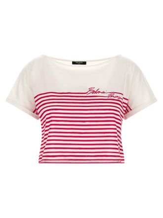 Balmain Womens Marini&egrave;re T-Shirt