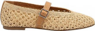 Kelsi Dagger Womens Freya Mary Jane Ballet Flats In Natural