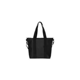 Rains Tote Bags, unisex, Black, Size: ONE SIZE Mini Tote Bag