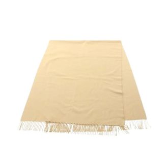 Herm&egrave;s Pre-owned Vintage Embroidered Cashmere Scarf - - Pre-owned - Donna - Beige - ONE SIZE
