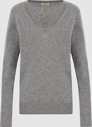 From Future Pull Col V Gris Chine Fonce