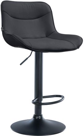 Clp Taburete De Bar Vonore En Polipiel Negro Negro
