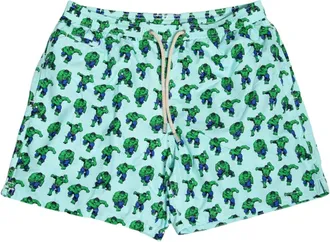 MC2 Saint Barth Micro Hulk Zwemshorts met Verlichting - Heren - Strandmode - Groen - XL - Badmode