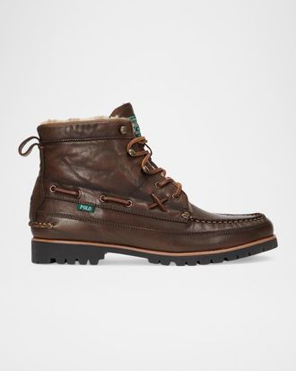 Polo Ralph Lauren Ranger Shearling-Lined Boots
