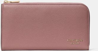 Kate Spade New York Devin Pebble Zip Around Continental Wallet