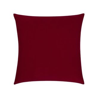 Elaine Smith Plush Velvet Indoor & Outdoor Woven Accent Pillow in Lipstick at Nordstrom, Size 20X20