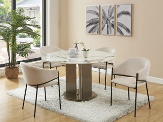 Pascal Morabito Sedia con braccioli in Velluto a coste e Metallo Nero Panna - Lotto di 2 - ORDIDA di Pascal MORABITO