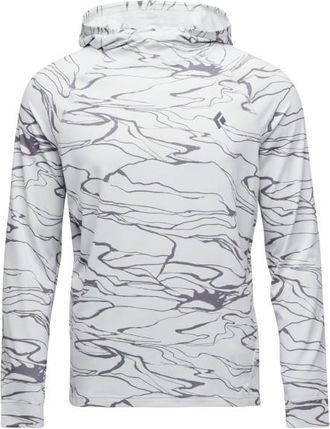 Black Diamond L/S Alpenglow Hoody Longsleeve f&uuml;r Herren | grau