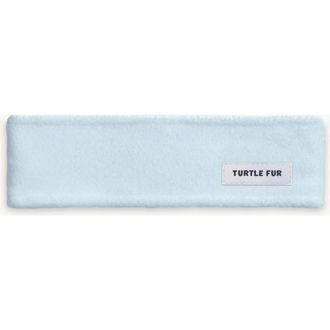 Turtle Fur Double-Layer Fleece Headband in Ice Blue at Nordstrom