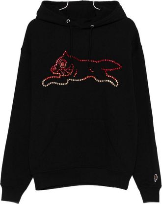 Icecream Running Dog Cotton Hoodie