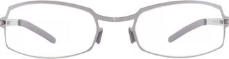Mykita NO1-EMILIA-SILVER Demo Irregular Unisex Eyeglasses NO1-EMILIA 001