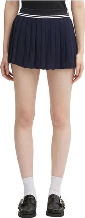 Sporty & Rich Rokken, Dames, Blauw, S, Polyester, Abigail Skirt