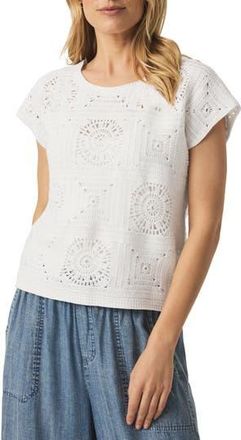 Splendid Anderson Open Stitch Sweater in White at Nordstrom Rack, Size X-Small