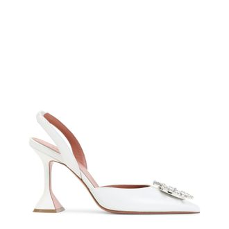 Amina Muaddi Begum Nappa Slingback