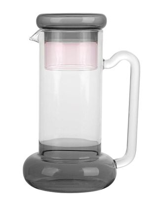 Jay Companies Borosilicate Pitcher & Glass Night Set