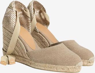 Castaner Espadrilles mit Keilabsatz aus Segeltuch Carina