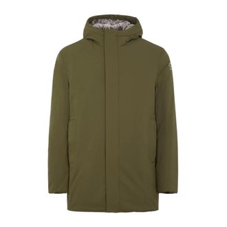 Suns Heren, Mantels, Groen, Maat: 2XL Poliester