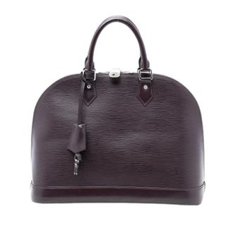 Louis Vuitton Pre-owned Handbags, female, Purple, Size: ONE SIZE Pre-owned Alma MM