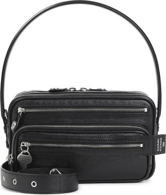 Acne Studios Camero Party Schoudertas - Dames - Schoudertassen - Zwart - ONE Size - Leer - Tassen