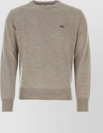 Vivienne Westwood wool crew-neck sweater in dove grey