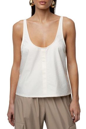 JLUXLABEL Active Scoop Neck Top in Ivory at Nordstrom, Size X-Small