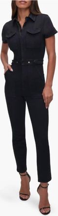 Good American Denim Jumpsuit In Black