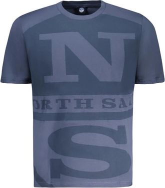 North Sails Hombre, Camisetas, Azul, Talla: S