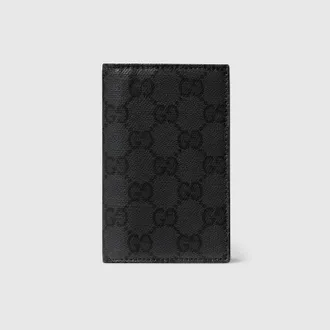Gucci GG Card Case, Black, Original GG Fabric