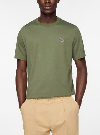 Paul Smith Mens Zebra logo T-shirt