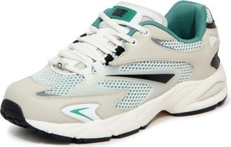 D.A.T.E. Sn 23 Mesh Schoenen Wit-Groen - Heren - Sneakers - Groen - 44 EU - Schoenen