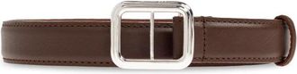 LI&Eacute; STUDIO The Georgia Wide Belt - Dames - Riemen - Bruin - 95 CM - Leer - Accessoires