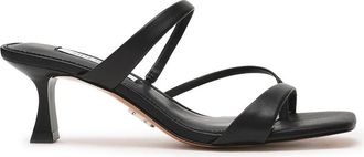 Steve Madden Ajay Sandal BLACK LEATHER
