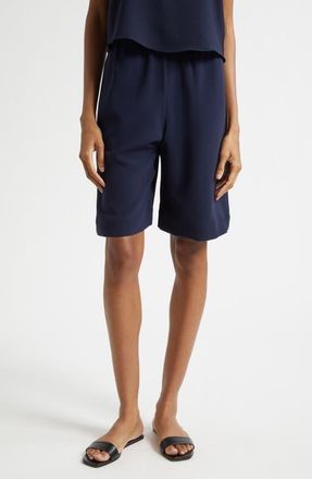 Leset Arielle City Shorts in Midnight at Nordstrom, Size X-Large
