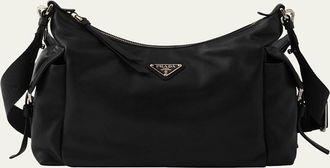Prada Soft Nappa Leather Shoulder Bag