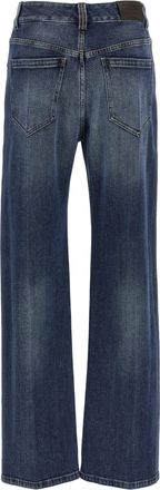 Brunello Cucinelli Contemporary Loose Stonewashed Jeans - Blue