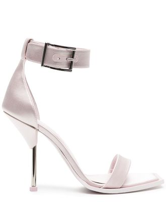 Alexander McQueen Satijnen sandalen - Roze